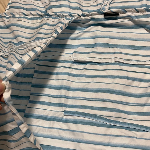 RACHEL Rachel Roy Blue Floral Design Tie up at back Pillow Shams - Picture 5 of 8